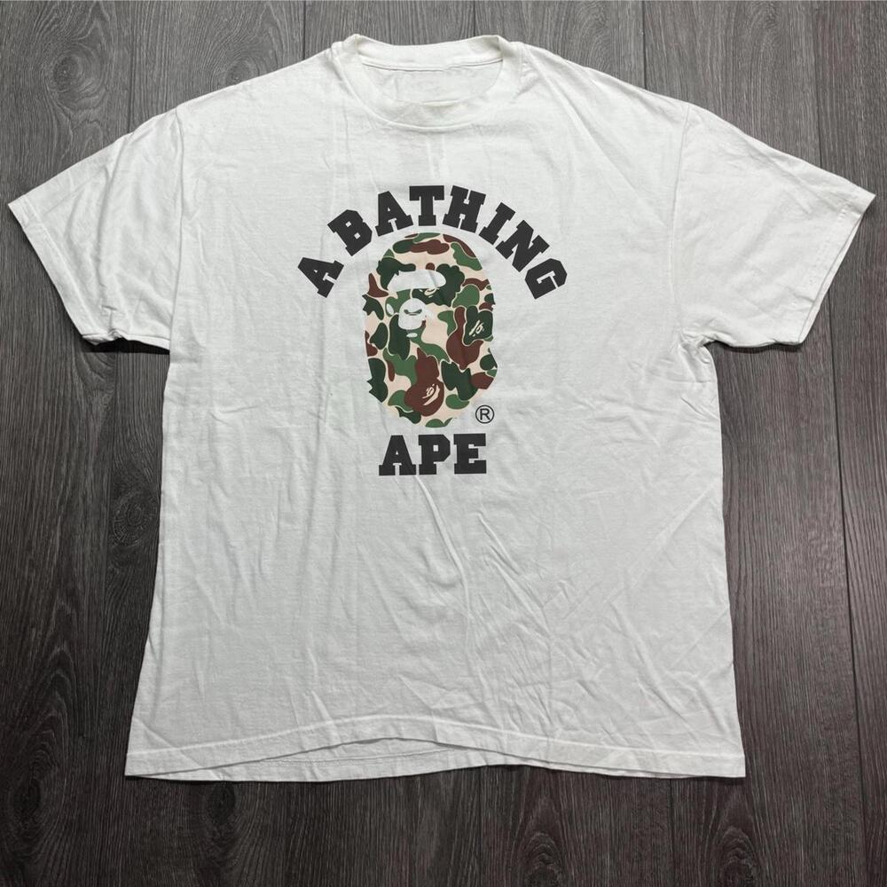 White Bape A Bathing Ape T-Shirt